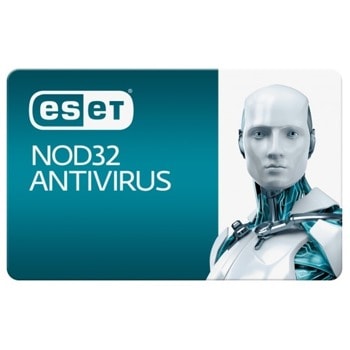Софтуер Антивирусна система ESET NOD32 Antivirus, 1 потребител, 1 година, електронен лиценз (key) image