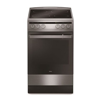 Готварска печка Amica 58CE2.30(XV), 4 нагревателни зони, 62 л. обем, 9 функции на фурната, керамична, инокс | JAR Computers AMICA 58CE2.30(XV)