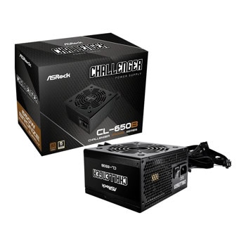 Захранване ASRock CL-650B, 650W, Active PFC, 80 Plus Bronze, 120mm вентилатор | JAR Computers ASRock CL-650B