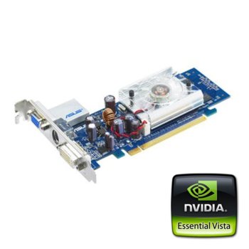 Видео карта GF EN7300GE, 256MB Asus EN7300GE/HTD/256M PCI Express TV Out | JAR Computers GF EN7300GE