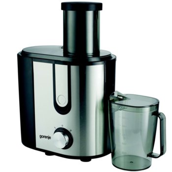 Сокоизстисквачка GORENJE JC 900 E, 2 скорости, XXL отвор за дозиране, 900 W, алуминий | JAR Computers GORENJE JC 900 E