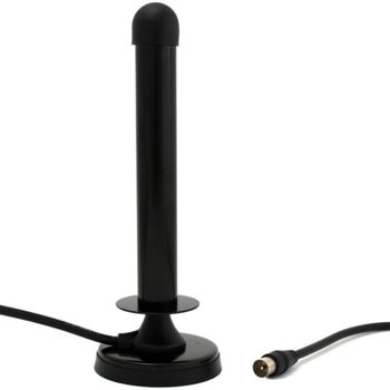 Цифрова aнтена Diva AMP25, вътрешен монтаж, DVB-T, 3 м кабел, 5 dbi, черна | JAR Computers Diva AMP25