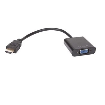 Преходник VCom CG591, HDMI(м) към VGA(ж), черен | JAR Computers VCom CG591 HDMI(м) към VGA(ж)