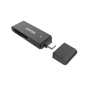 Четец за карти Unitek Y-9328, USB Type-C, SD/SDHC/SDXC/MicroSDHC/MicroSDXC | JAR Computers Unitek Y-9328