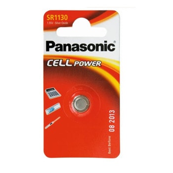 Батерия сребърна Panasonic SR-1130EL/1B