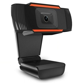 Уеб камера W10, микрофон, 1280x720/ 30FPS, автоматичен баланс на бялото, автоматичен фокус, USB, черна image