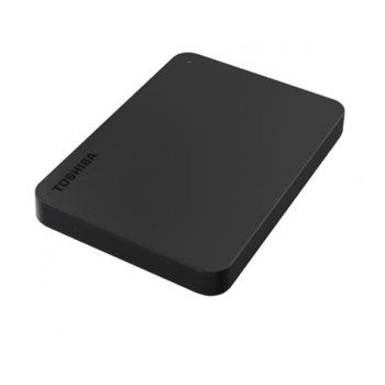 Твърд диск 500GB Toshiba Canvio Basics Black (черен), външен, 2.5" (6.35 см), USB 3.0 | JAR Computers Toshiba Canvio Basics 500GB black