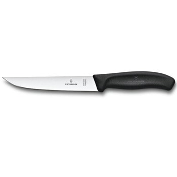 Кухненски нож Victorinox Swiss Classic, универсален, неръждаема стомана, 15 см, черен | JAR Computers Victorinox Swiss Classic 6.8103.15B