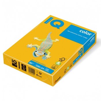 Хартия Mondi IQ Color AG10, A4, 80 g/m2, 500 листа, златист | JAR Computers Mondi IQ Color AG10 A4 Gold