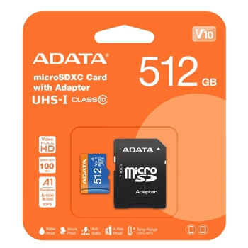 A-Data Premier 512GB AUSDX512GUICL10A1-RA1