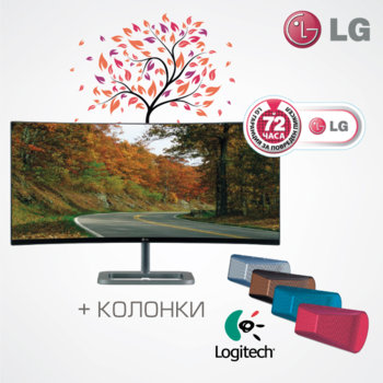 LG 34UC87M-B & Logitech X300