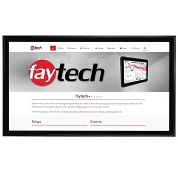 Интерактивен дисплей Faytech FT32TMBCAPOB, 31.5" (80.01 cm) Full HD LED дисплей, HDMI, DVI, VGA, USB | JAR Computers Faytech FT32TMBCAPOB