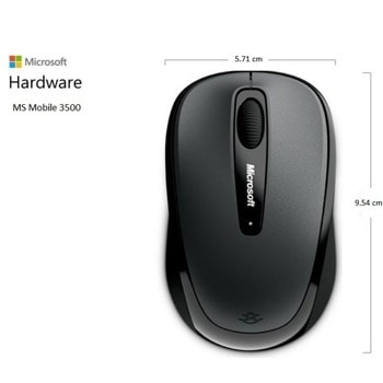 Microsoft Wireless Mobile Mouse 3500 Flame Red