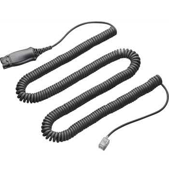 Свързващ кабел Plantronics HIS (72442-41), QD към RJ (Avaya), за свързване на телефони от сериятаAvaya 9600 със слушалки Plantronics | JAR Computers Plantronics HIS - QD към RJ Avaya 72442-41