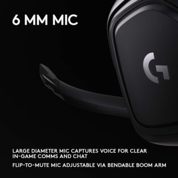 Гейминг слушалки Logitech G432 - 7.1 Surround