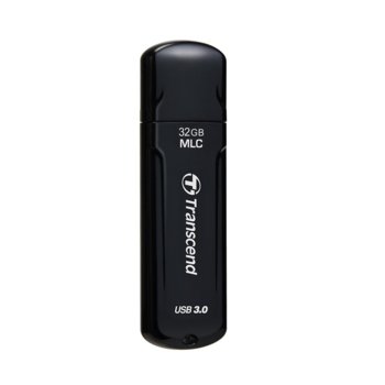 Памет 32GB USB Flash Drive, Transcend JetFlash 750, USB 3.0, черна | JAR Computers Transcend 32GB JETFLASH 750, USB 3.0, black