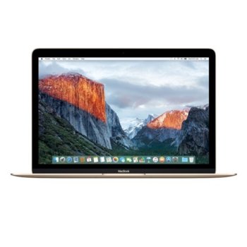 Лаптоп Apple MacBook (Z0SS0002Q/BG)(златист), дву-ядрен Skylake Intel Core m5-6Y54 1.1/2.7GHz, 12.0" (30.48 cm) IPS Retina Display, 8GB, 512GB SSD, USB 3.1 (Type-C), OS X El Capitan, 0.92kg | JAR Computers Apple MacBook Z0SS0002Q/BG