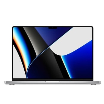 Лаптоп Apple MacBook Pro (Z14Z0001A)(сребрист), десетядрен Apple M1 Pro 3.2 GHz, 16.2" (41.15 cm) Liquid Retina XDR Display with ProMotion 120Hz, (Thunderbolt 4), 16GB DDR4, 1TB SSD, macOS | JAR Computers Apple MacBook Pro 16.2 Silver 10C 16/1 Z14Z0001A