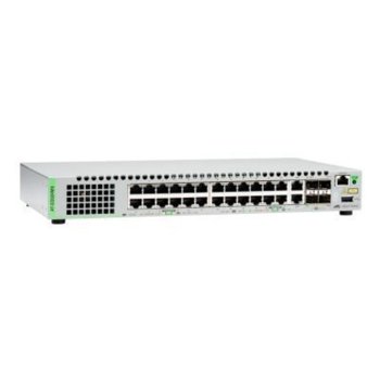 Суич Allied Telesis AT-GS924MX-50, 10GBit, 24x LAN1000, 2x SFP Combo ports, 2x SFP+ ports | JAR Computers Allied Telesis AT-GS924MX-50 990-004698-50