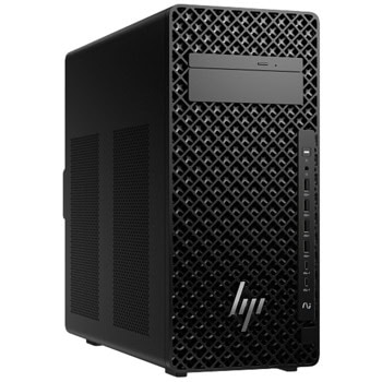 Настолен компютър HP Z2 Tower G1i (A40MLET), двадесетядрен Intel Core Ultra 7 265K 3.9/5.5 GHz, 32GB DDR5, 1TB SSD NVMe, 2x USB 3.2 Gen 2x2 Type-C, клавиатура и мишка, Windows 11 Pro | JAR Computers HP Z2 Tower G1i A40MLET