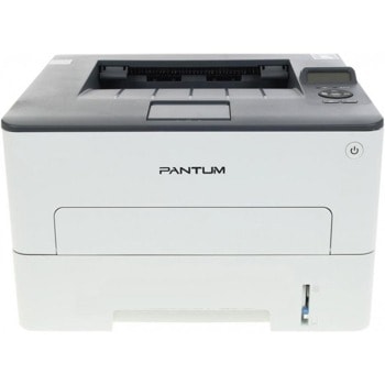 Лазерен принтер Pantum P3305DW, монохромен, 1200 x 600 dpi, 33 стр/мин, LAN, Wi-Fi, USB, А4, зареден с тонер за 3000 страници image