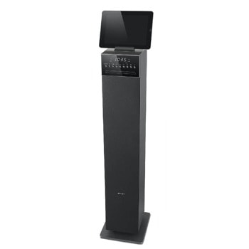 Тонколона Muse M-1350 BTC, 2.1, 180W RMS, Bluetooth 4.1, USB, NFC, AUX, CD, CD-R/RW, MP3, RCA, черна | JAR Computers Muse M-1350 BTC MSE00007