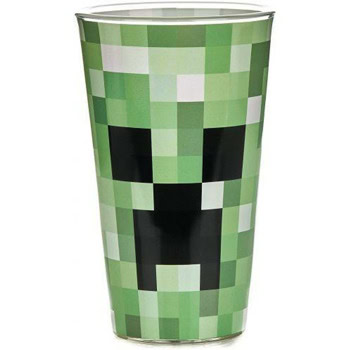 Чаша Paladone Minecraft Creeper Glass, 400ml, зелена | JAR Computers Paladone Minecraft Creeper Glass 400ml PP6729MCFV2