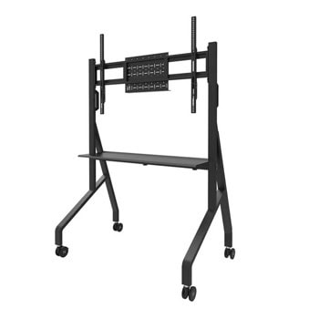Стойка за телевизор Neomounts FL50-525BL1, за под, за екрани от 55" до 86", VESA до 900x600, до 76кг, мобилна, черна | JAR Computers Neomounts FL50-525BL1