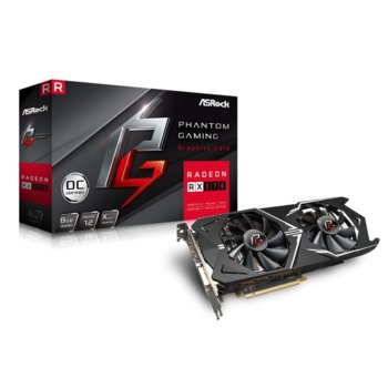 Видео карта AMD Radeon RX 570, 8GB, ASRock Phantom Gaming X OC, PCI-E, GDDR5, 256 bit, 3x DisplayPort, HDMI, DVI | JAR Computers ASRock Phantom Gaming X RX 570 OC 8GB