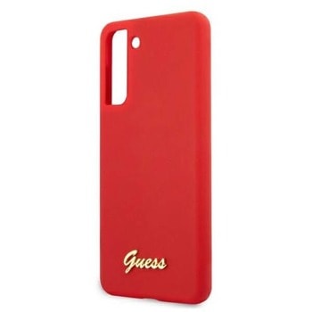 Guess Silicone Script Metal GUHCS21SLSLMGRE