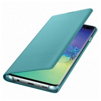 Samsung S10+ G975 View Cover Green EF-NG975PGEGWW