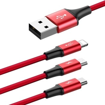 Baseus Rapid 3-in-1 USB Cable CAMLT-SU09