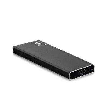 Кутия Ewent EW7024, за M.2 (2242/2260/2280) SSD, NVMe, USB 3.1 Type C, черна | JAR Computers Ewent EW7024