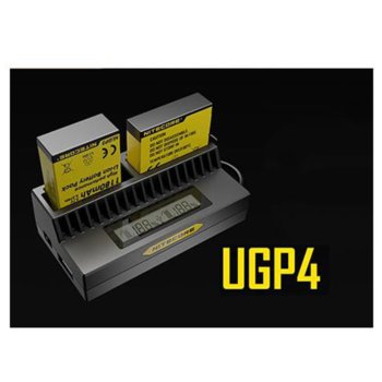 Зарядно Nitecore UGP4 за GoPro4, GoPro3 | JAR Computers Зарядно Nitecore UGP4