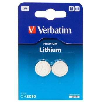Verbatim CR2016 3V 2 pieces