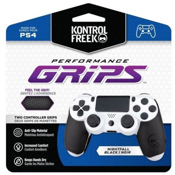 Аксесоар Performance Grips KontrolFreek Original Grips (4777-PS4), за PS4, за Dual Shock, черен | JAR Computers KontrolFreek 4777-PS4