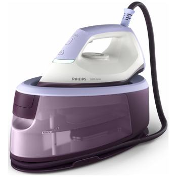 Парогенератор Philips PSG3000/30, 1400 мл. резервоар, 2400W, лилава | JAR Computers Парогенератор Philips PSG3000/30