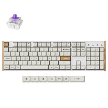 keychron k10 he white special edition
