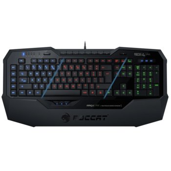 Клавиатура ROCCAT Ryos MK Pro, blue key switches, светеща | JAR Computers ROCCAT Ryos MK Pro Blue Key Switches