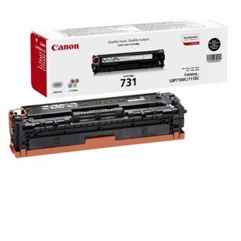 Тонер касета за Canon LBP 7100/7110/8230/8280 - Black - P№ CR6272B002AA - CRG-731K - Заб.: 1400 к. | JAR Computers КАСЕТА ЗА CANON - Black - P№ CRG-731K