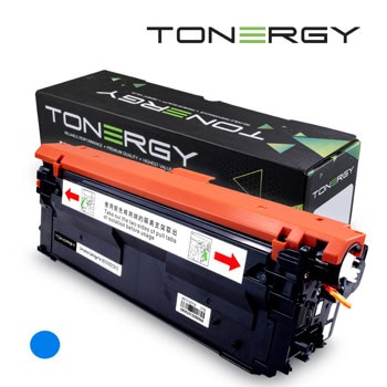 Тонер касета за HP Color LaserJet Enterprise M 554/554dn/555dn/555x/MFP M 578dn/578f/Flow MFP M 578c - Cyan - W2121X - Tonergy - Неоригинална, заб.: 10 000 брой копия, с чип | JAR Computers Тонер касета за HP W2121X