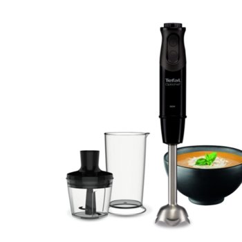 Пасатор Tefal HB641838, 20 скорости + турбо, 0.5 л. купа, 800W, черен | JAR Computers Tefal HB641838