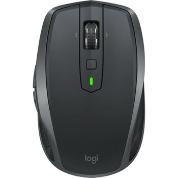 Мишка Logitech MX Anywhere 2S 910-007230, оптична 4000 dpi, безжична, Bluetooth, USB, Li-Po 500 mAh, черна | JAR Computers Logitech MX Anywhere 2S Black 910-007230