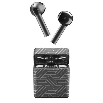 Слушалки Cellularline Music Sound TWS Lines Black, безжични, Bluetooth, микрофон, зареждащ кейс, до 3 часа време на работа, черни | JAR Computers Cellularline Music Sound TWS Lines