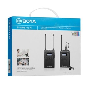Безжична микрофонна система BOYA BY-WM8 Pro-K1