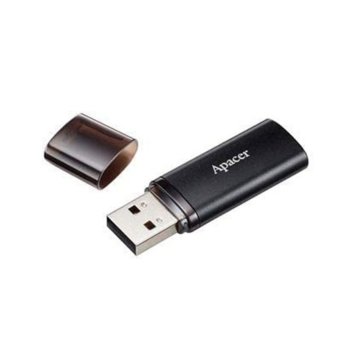 Памет 128GB USB Flash Drive, Apacer AH25B, USB 3.1, черен | JAR Computers Apacer 128GB AH25B Black