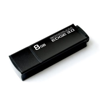 Памет 8GB USB Flash Drive, Goodram Edge, USB 3.0, черна | JAR Computers Goodram 8GB Edge USB 3.0 PD8GH3GREGKR9