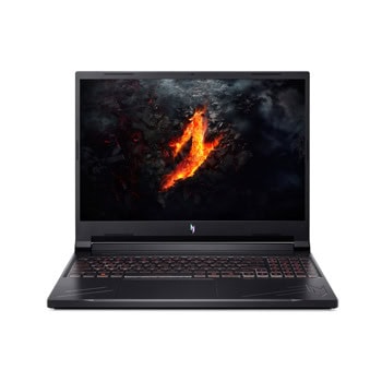 Лаптоп Acer Nitro V 16 ANV16-61-R42L(NH.QUMEX.001)(черен), шестядрен AMD Ryzen AI 5 340 2.0/4.8GHz, 16"(40.64cm) WUXGA IPS Display & GF RTX 3050 6GB, 16GB DDR5, 512GB SSD NVMe, 3x USB 3.2 Type-A, No OS, 2.4kg | JAR Computers Лаптоп Acer Nitro V 16 ANV16-61-R42L NH.QUMEX.001