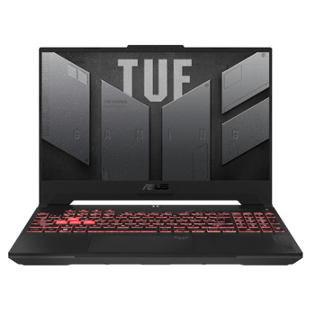 Лаптоп Asus TUF Gaming A17 FA707NV (сив), осемядрен AMD Ryzen 7735HS 3.2/4.7GHz, 17.3" (43.94cm) WQHD Anti-Glare 240Hz дисплей, GF RTX 4060 8GB (HDMI), 32GB DDR5, 1TB SSD NVMe, 1x USB4, 1x USB 3.2 Gen 2 Type-C, Free DOS, 2.6kg | JAR Computers лаптоп asus tuf gaming a17 32gb 1tb 4060