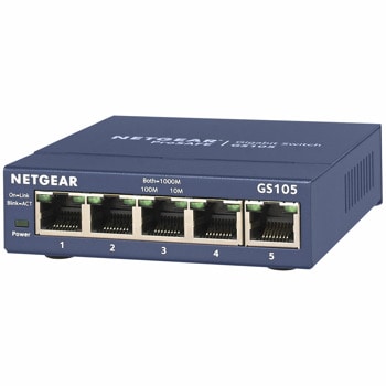 Суич Netgear GS105GE, 1000Mbps, 5-port | JAR Computers Switch Netgear GS105GE